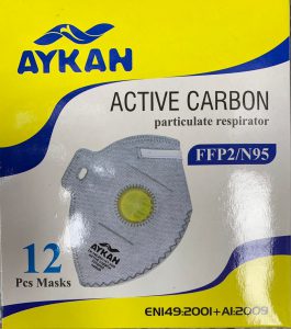 ماسک FFP2-N95 کربن اکتیو آیکان مدل AS8226